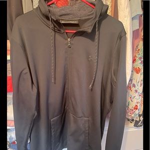 Under Armour Black zip sweatshirt